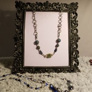 Handstrung casual chain necklace